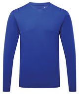 Men's TriDri® long sleeve performance t-shirt — Royal