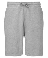 Men's TriDri® jogger shorts — Heather Grey