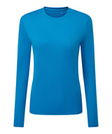 Women's TriDri® long sleeve performance t-shirt — Sapphire