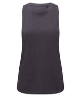 Women's TriDri® organic tank top — Charcoal