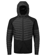 Men's TriDri® insulated hybrid jacket — Black