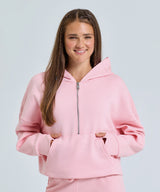 Women's TriDri® half zip hoodie — lifestyle