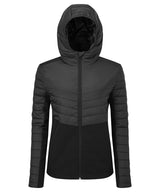 Women's TriDri® insulated hybrid jacket — Black