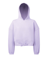 Women's TriDri® cropped oversize hoodie — Lilac