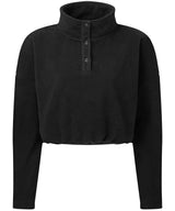 Women's TriDri® cropped fleece — Black