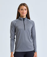Women's TriDri® long sleeve performance ¼ zip — lifestyle