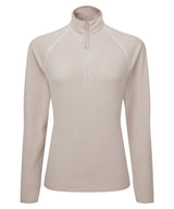 Women's TriDri® elements active fitted fleece — Stone