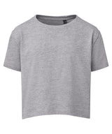 Kids TriDri® boxy tee — Heather Grey