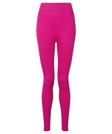 Women's TriDri® seamless 3D fit" multi-sport sculpt solid colour leggings " — Fuchsia