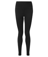 Kids TriDri® recycled performance leggings — Black