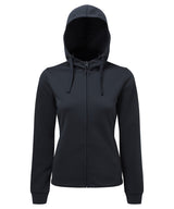 Women's TriDri® spun dyed full-zip hoodie — French Navy