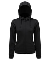 Women's TriDri® spun dyed full-zip hoodie — lifestyle