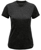 Women's TriDri® recycled performance t-shirt — Black Melange