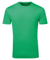 Tridri® ion-charge recycled textured tee — Bright Kelly