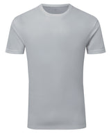 Tridri® ion-charge recycled textured tee — Cool Grey