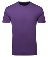 Tridri® ion-charge recycled textured tee — Bright Purple
