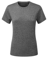 Women’s TriDri® ion-charge recycled textured tee — Black Melange