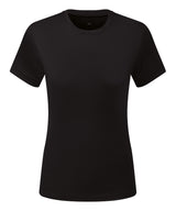 Women’s TriDri® ion-charge recycled textured tee — Black