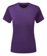 Women’s TriDri® ion-charge recycled textured tee — Bright Purple