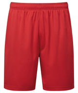 TriDri® ion-charge performance shorts — Fire Red