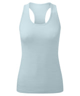 Women's TriDri® recycled seamless ''3D fit'' multi-sport flex vest — Sky Blue Melange