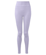 Women's TriDri® recycled seamless ''3D fit'' multi-sport flex leggings — Lilac Melange