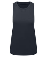 Women's TriDri ion-charge easy fit tank top — French Navy