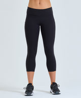 Women's TriDri® recycled performance leggings ¾ length — lifestyle