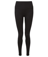 Women's TriDri® recycled performance full-length leggings — Black
