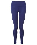 Women's TriDri® recycled performance full-length leggings — Navy