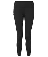 Women's TriDri® recycled performance 7/8 leggings — Black