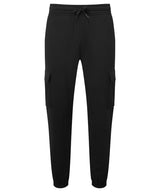 TriDri® cargo recycled joggers — Black