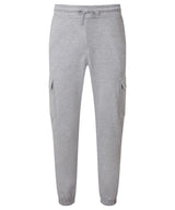 TriDri® cargo recycled joggers — Heather Grey