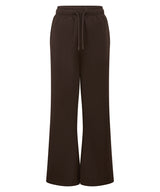 Women’s TriDri® wide leg joggers — Chocolate