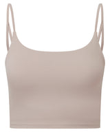 Women's TriDri luxe bra — Stone
