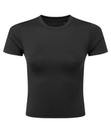 Women's TriDri luxe fitted tee — Black
