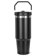 TriDri® Water bottle with carry handle — Black