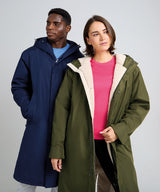 TriDri® Recycled all-seasons waterproof longline robe — lifestyle