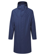 TriDri® Recycled all-seasons waterproof longline robe — Navy/Navy