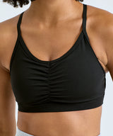 Tridri® ruched sports bra (medium impact) — lifestyle
