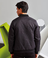 Quilted flight jacket — lifestyle