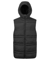 Latitude hooded bodywarmer — Black