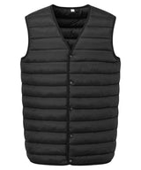 Padded gilet vest — Black