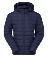 Delmont recycled padded jacket — Navy