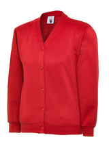 Childrens Cardigan — Red