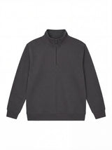 Quarter Zip Sweatshirt — Charcoal