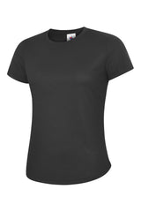 Ladies Ultra Cool T Shirt — Black