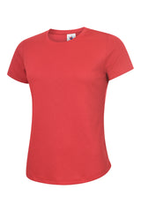 Ladies Ultra Cool T Shirt — Red