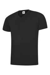 Classic V Neck T-shirt — Black
