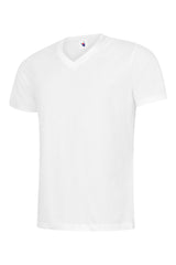 Classic V Neck T-shirt — White